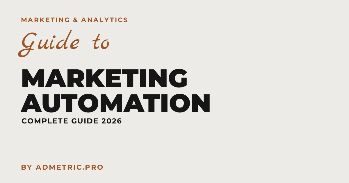 Marketing Automation: Complete 2026 Guide for SMBs