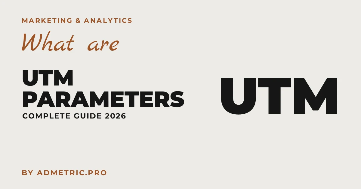 UTM parameters: Complete Guide 2026